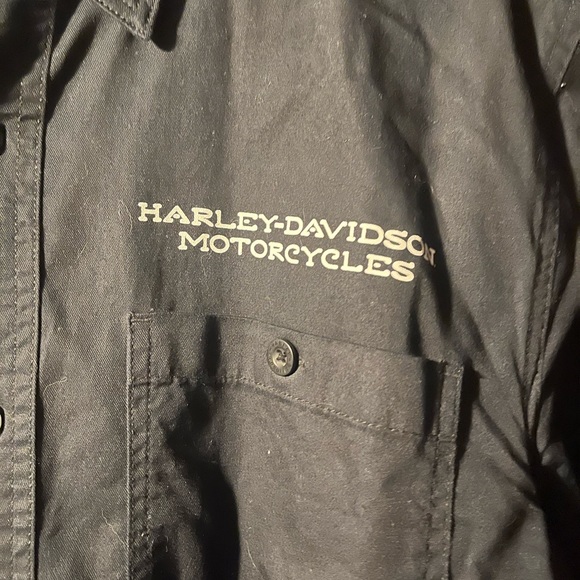 Harley Davidson Button Down Short Sleeve - Picture 6 of 7